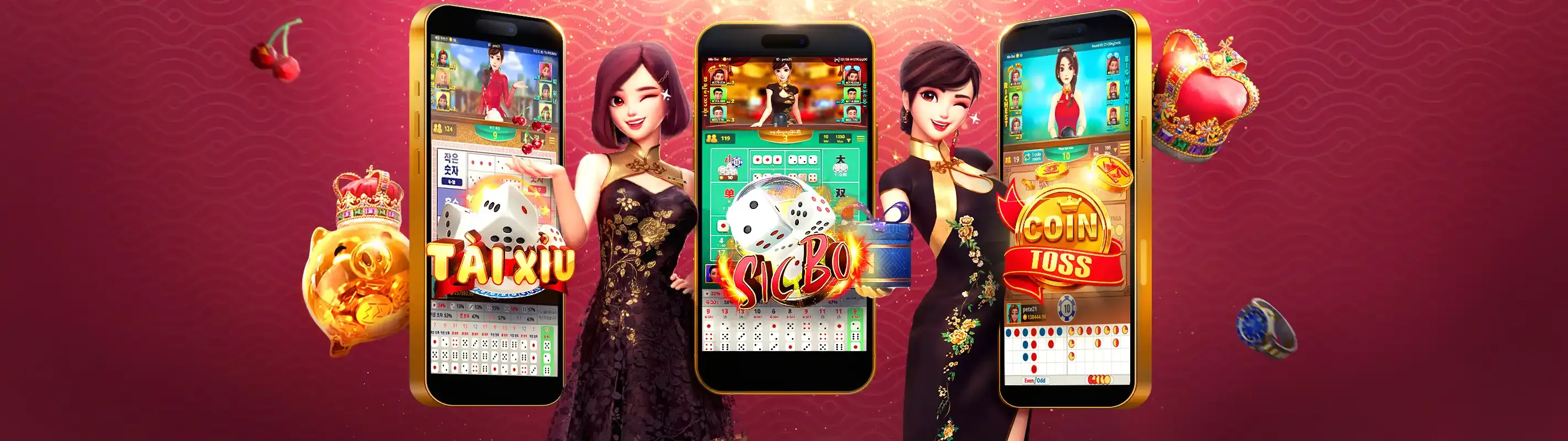 Bàn Baccarat sang trọng tại choangclub 2022